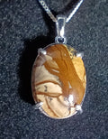 "Majestic Tree" Jasper Pendant with Chain