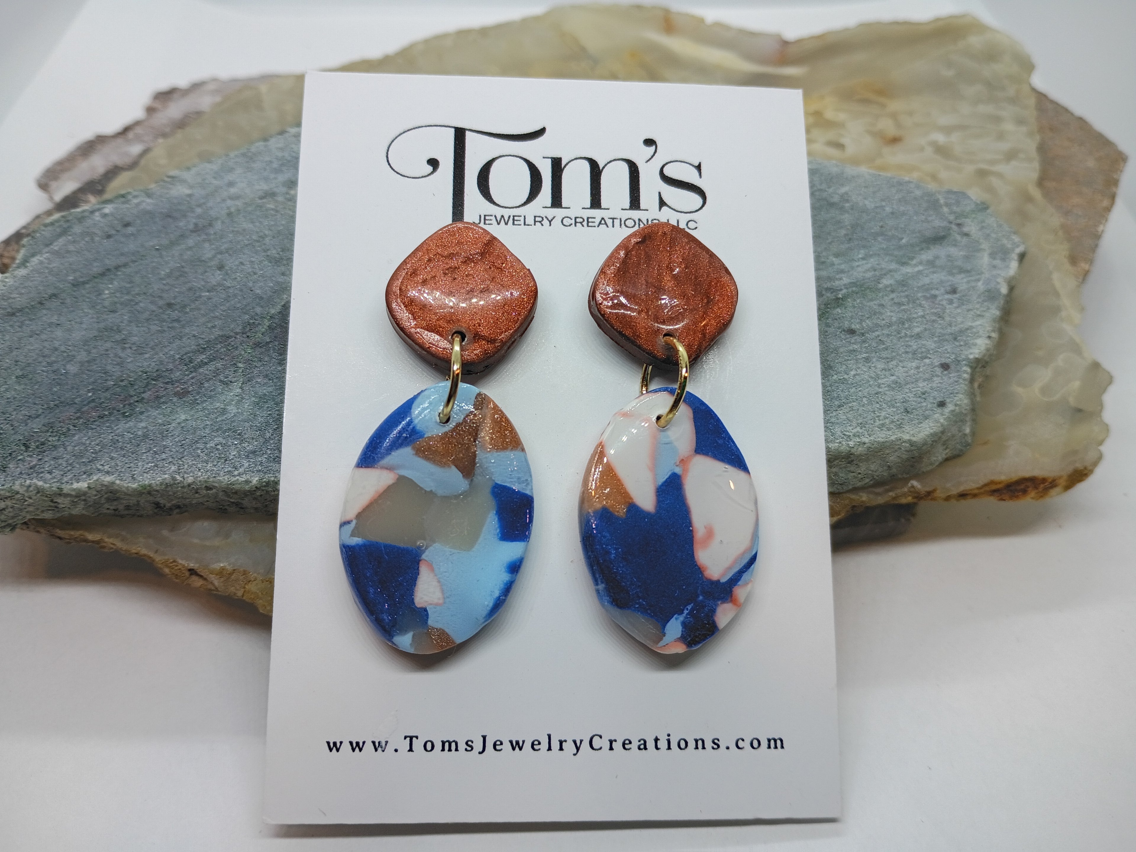 Bronze & Blue