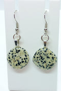 Dalmation Jasper Earrings
