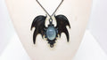 Moonstone Bat pendant