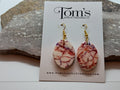 Red and Orange Earrings