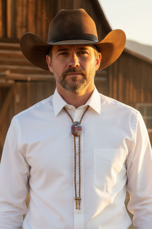 Men's Crazy Lace Agate Bolo Tie – Fresh Generation