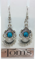 Black & Blue Earrings