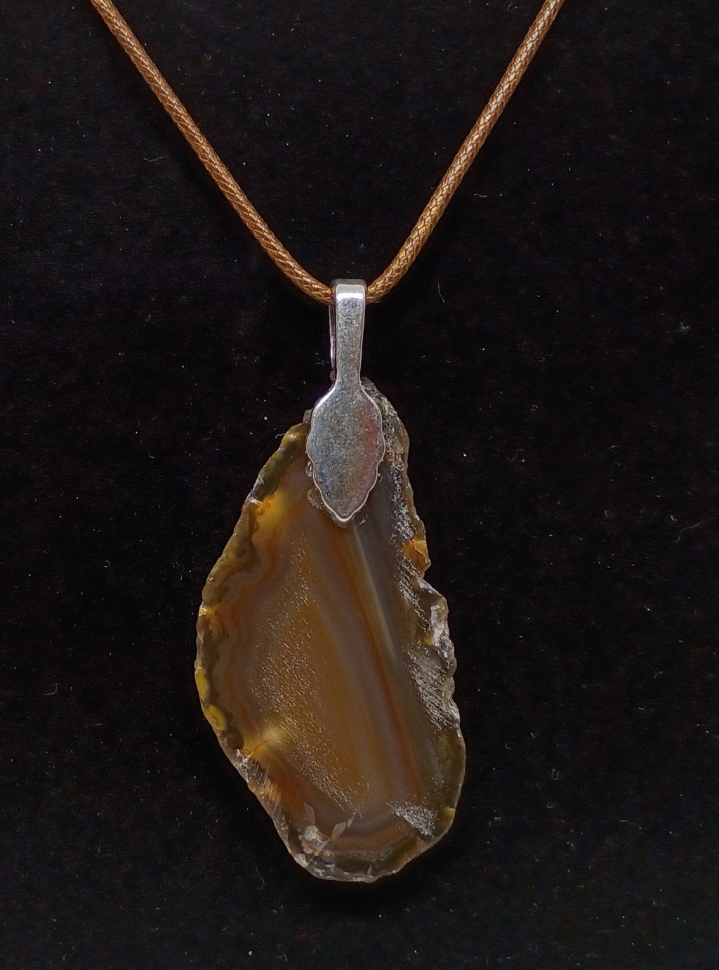 Tree Agate Pendant (Lg)