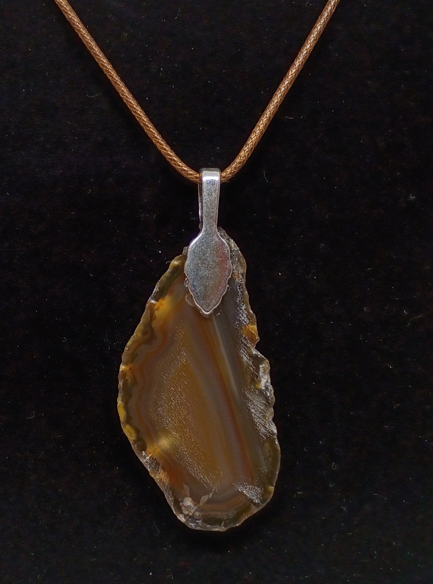 Tree Agate Pendant (Lg)
