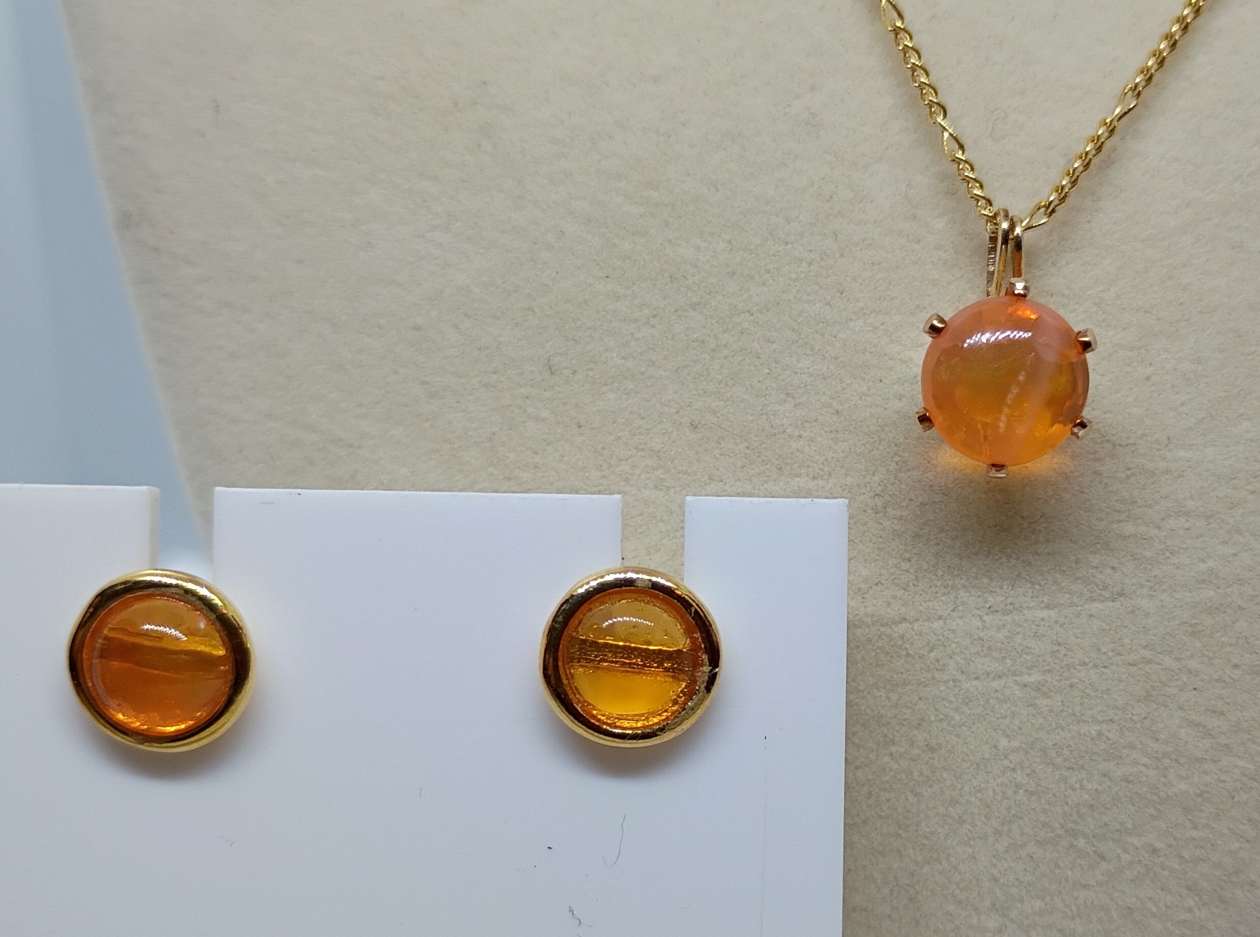 Mexican Fire Opal Set
