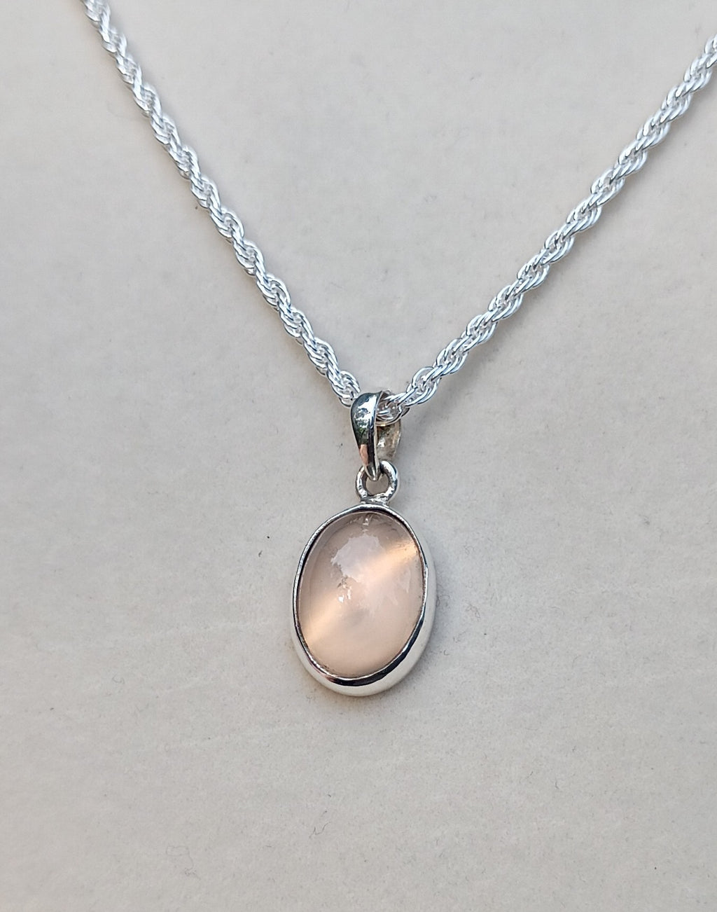 Cat's Eye Moonstone Necklace