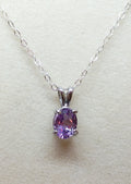 Petite Amethyst Necklace