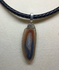 Tree Agate Drop Pendant (Sm)