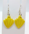 Yellow  Leaf Earrings