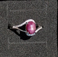 Star Ruby 1.7 Carat Ring