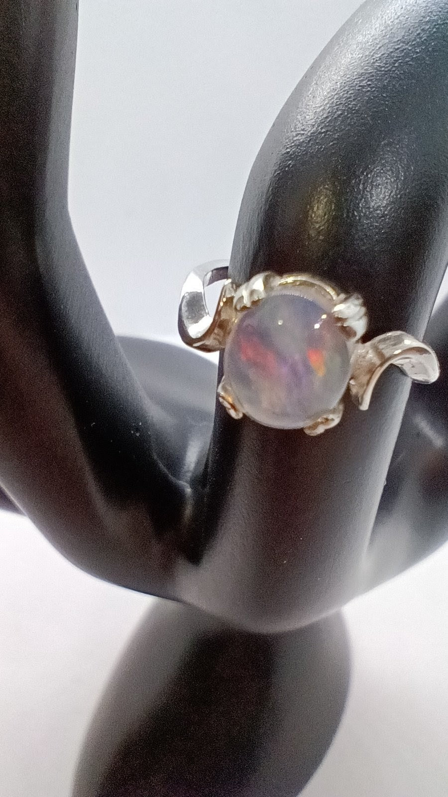 Mexican Fire Opal ring