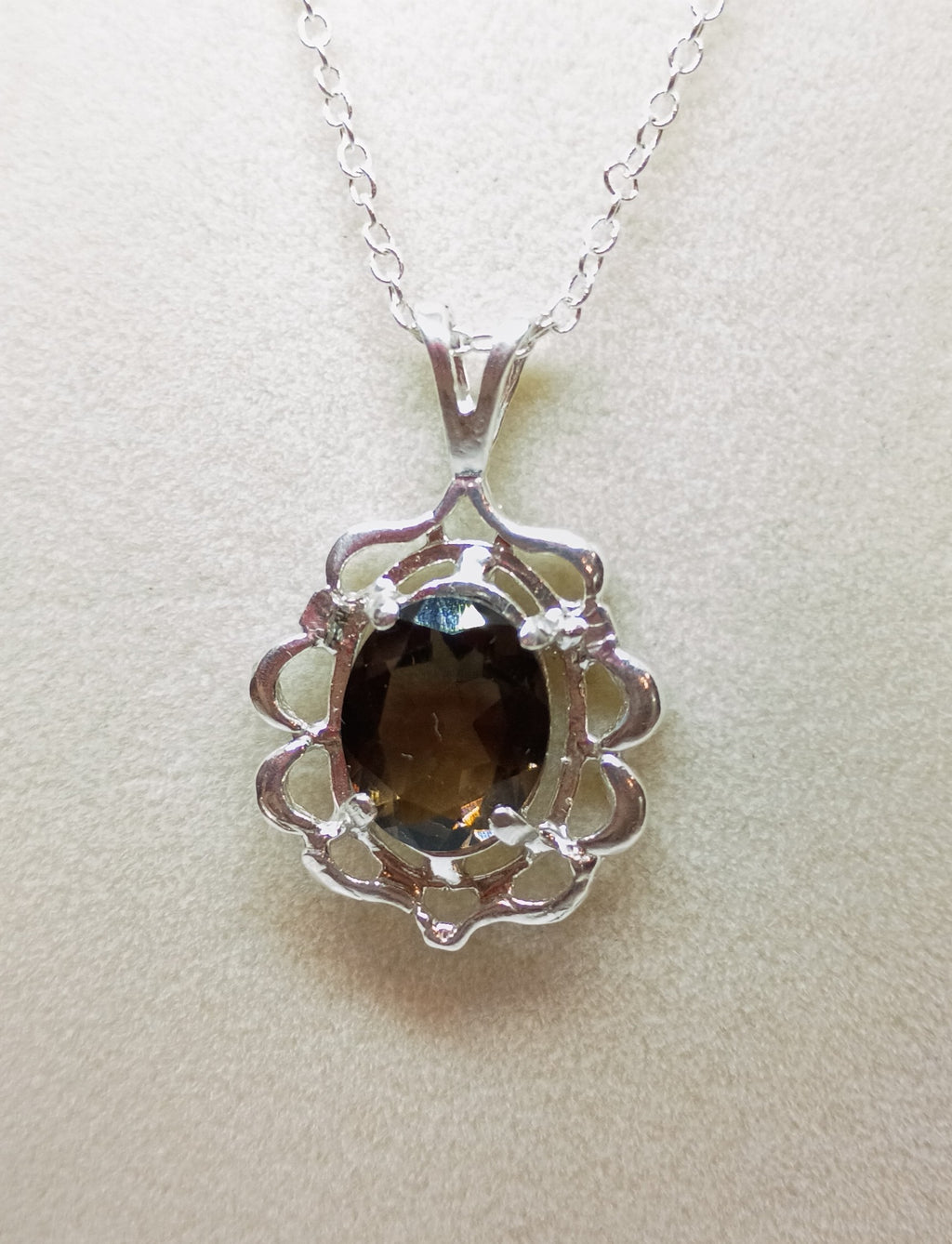 Smoky Quartz 3.5 ct Pendant
