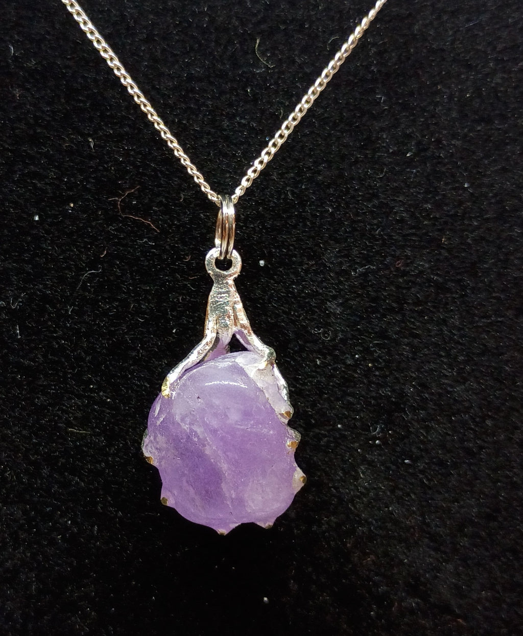 Lavender Wrap Pendant