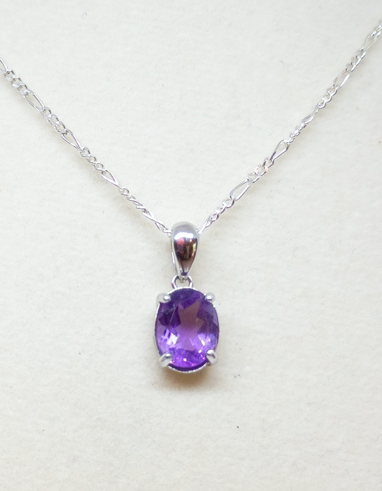 Dark Beauty Amethyst Necklace