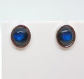 Blue Fire Earrings