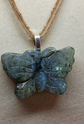Labradorite Butterfly choker