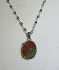Bloodstone Pendant with chain