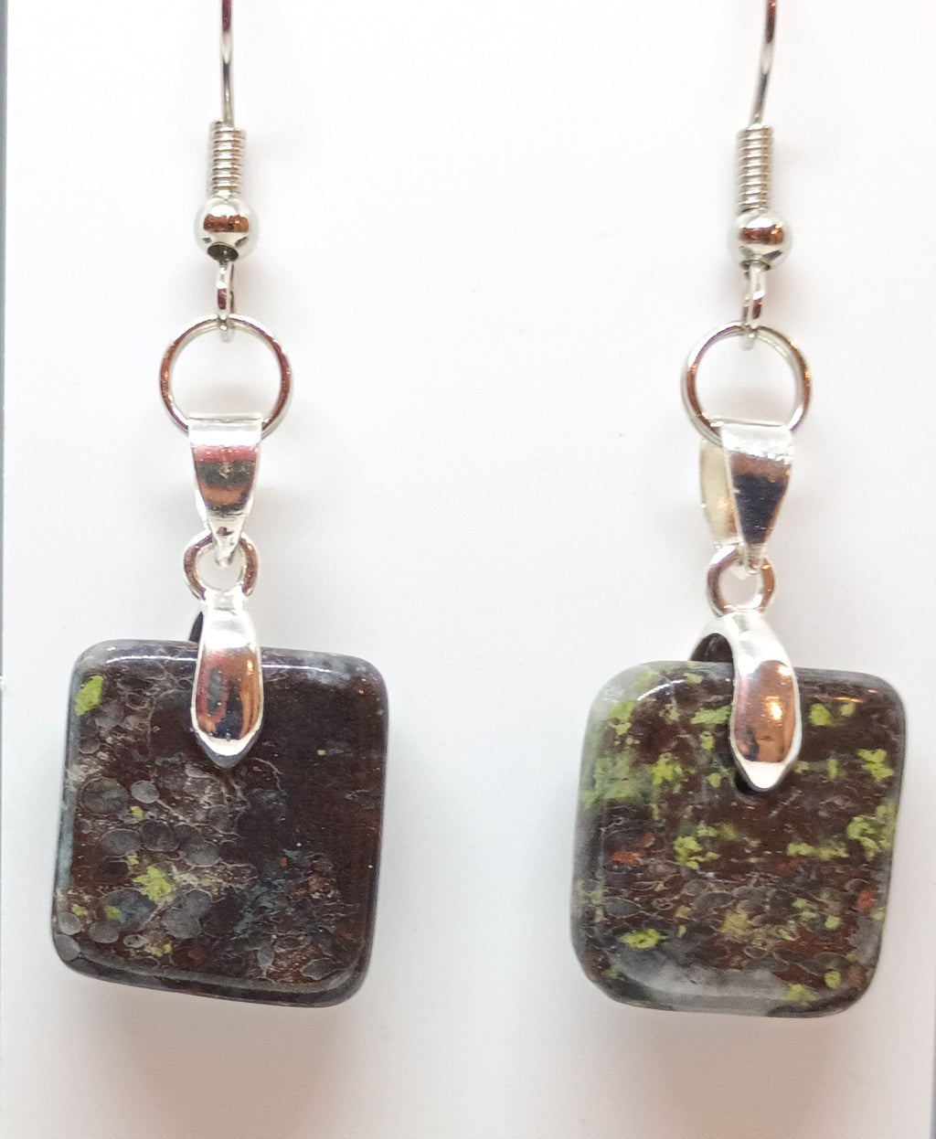 Dragon's Blood Jasper Earrings