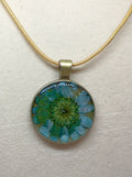 Resin Blue Flower