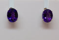 Dark Amethyst Earrings