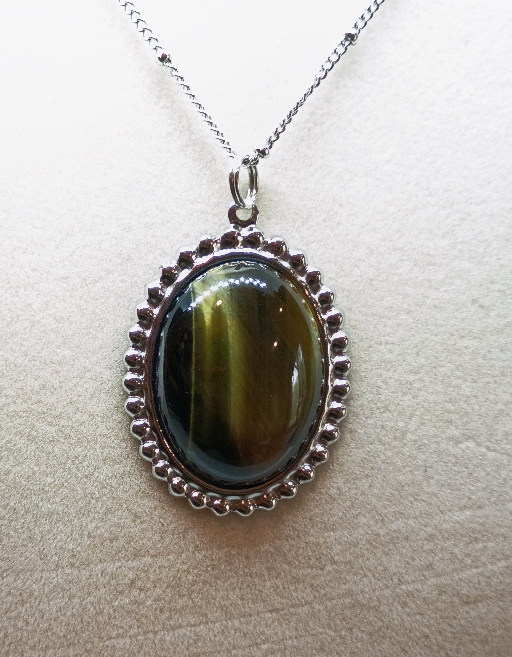 Falcon's Eye Pendant