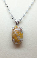 Gold and Gray Pendant