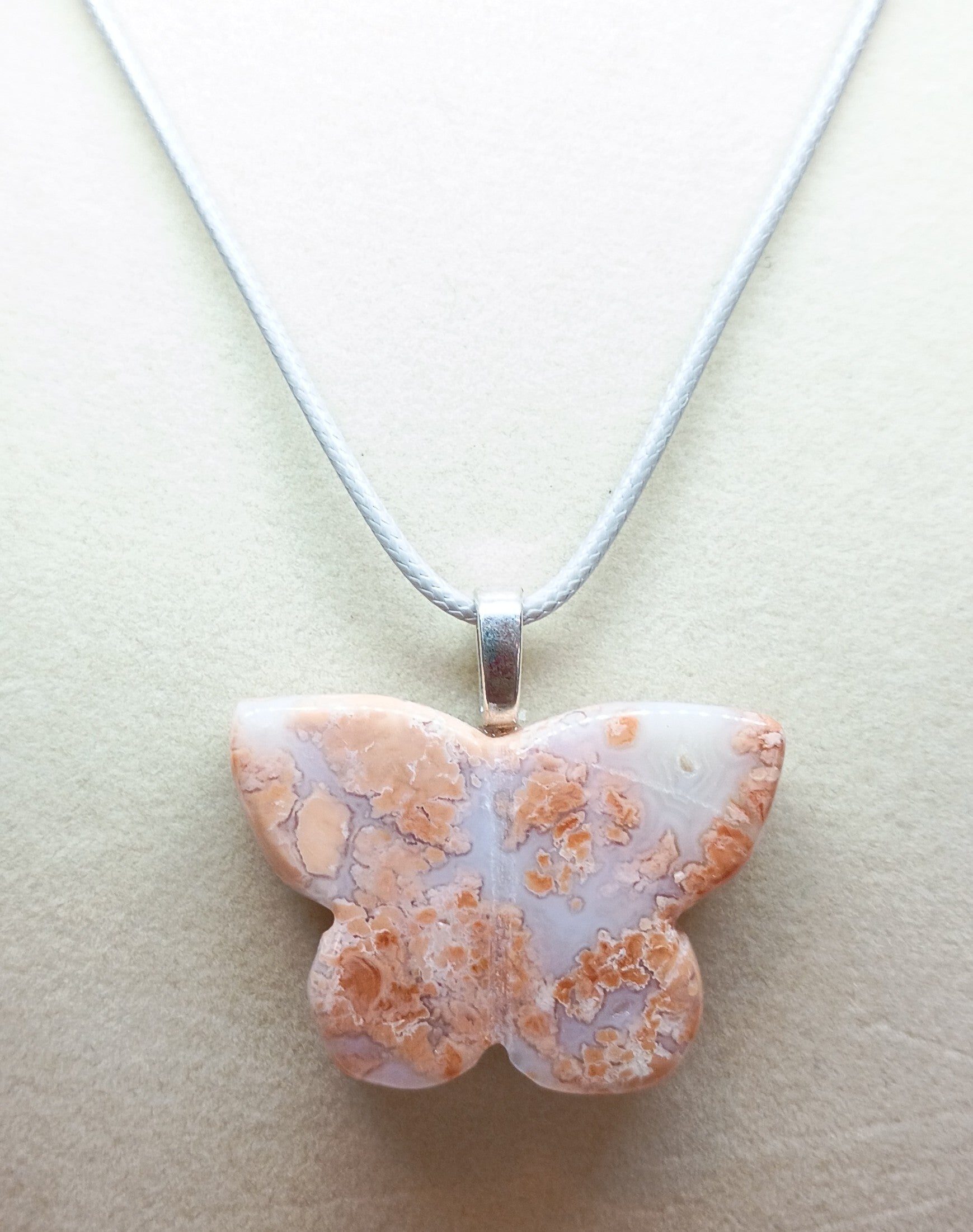 Pink Butterfly Choker