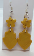 Flower & Leaf Earrings