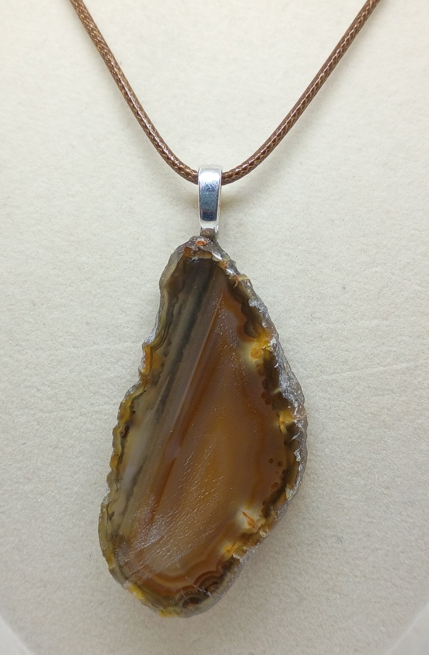 Tree Agate Pendant (Lg)